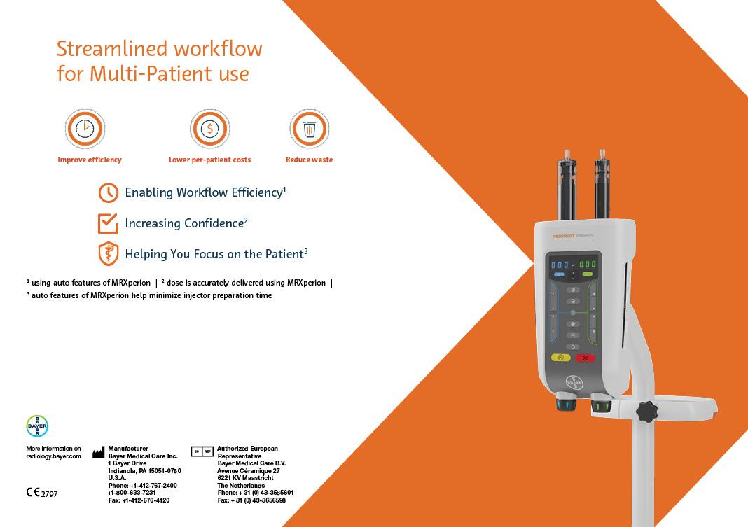 MEDRAD® MRXperion MR Injection System | Bayer Radiology